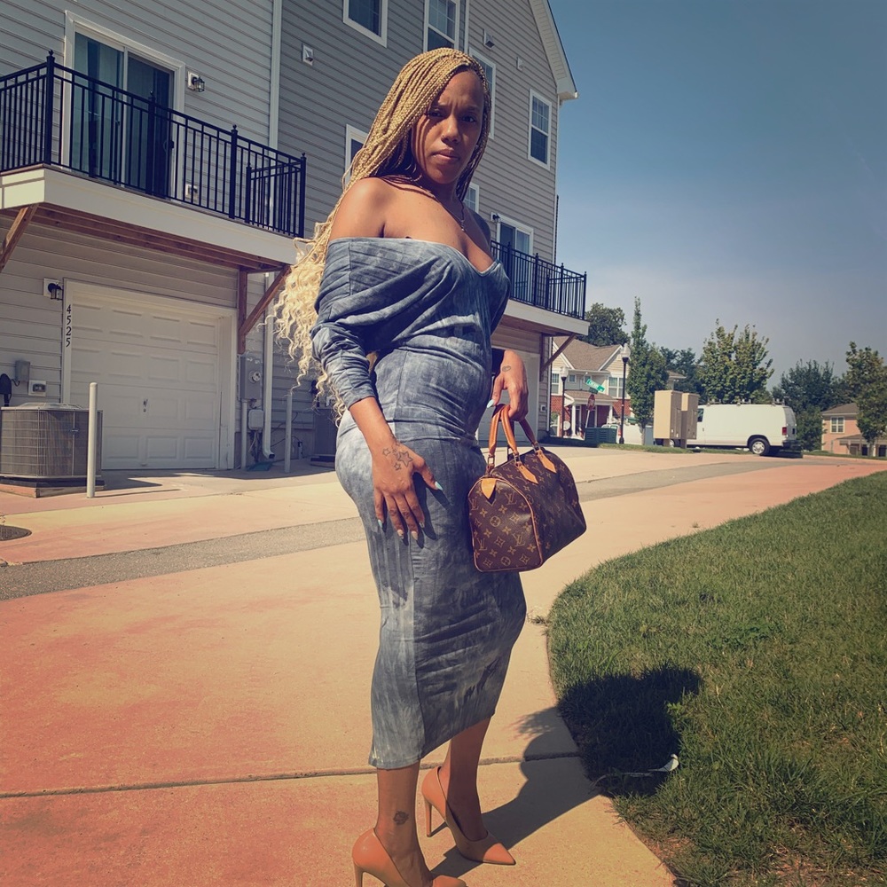 Tye Die Midi Dress